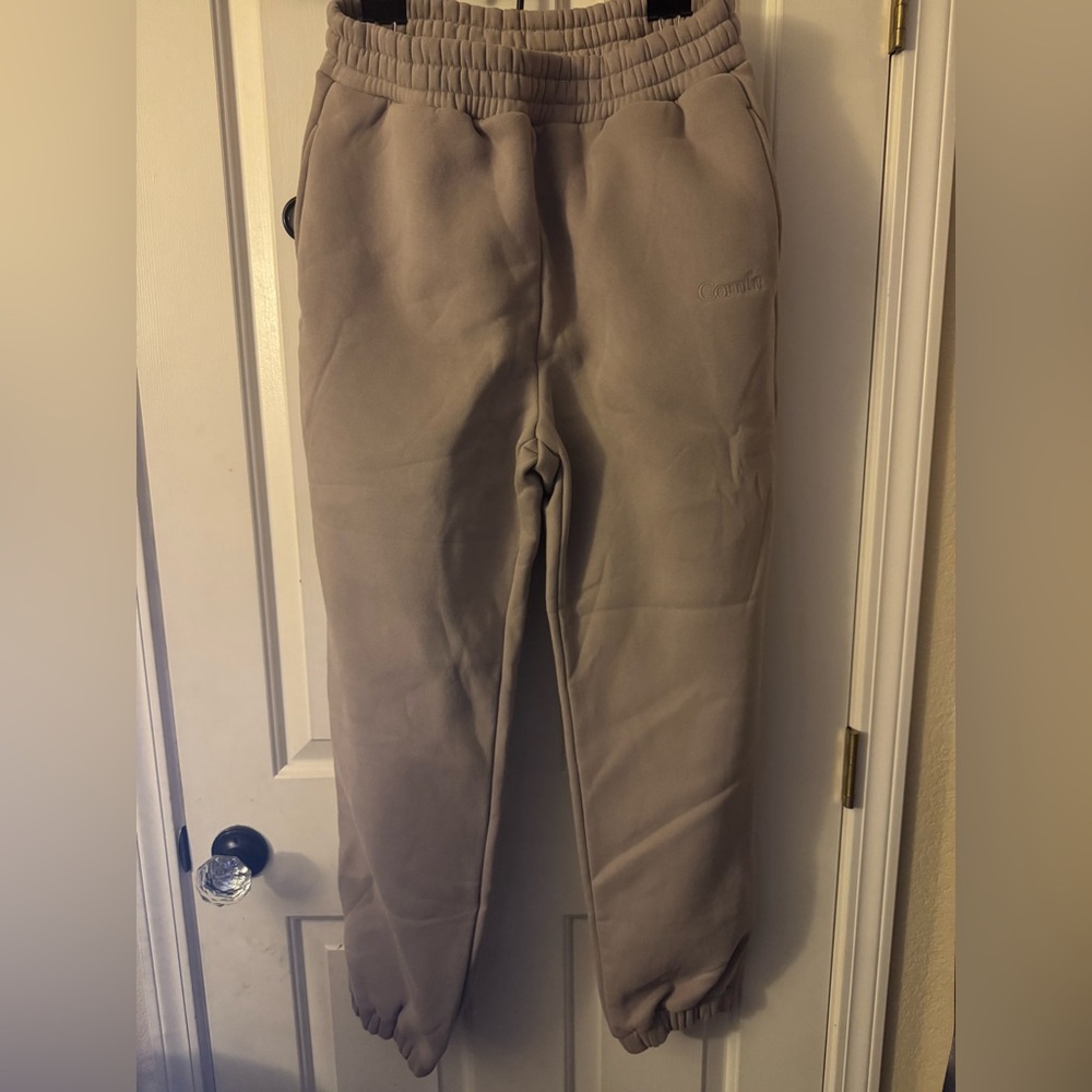 Beige Joggers